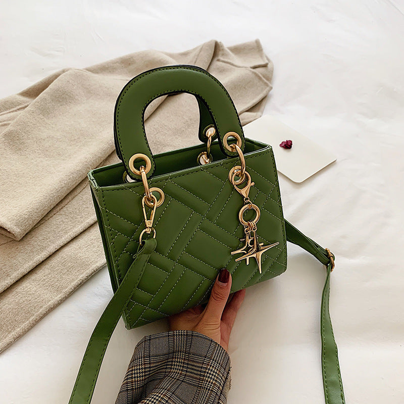 Women's Bags New Women's Shoulder Bag Pendant All-matching Diamond Small Bag Women's