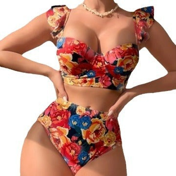 Traje de baño Huludao con bikini y tirantes ajustados