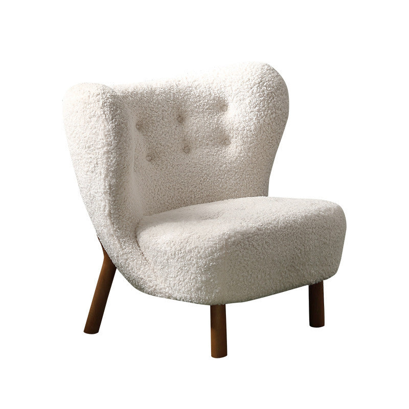 Sofá nórdico individual, ligero, de lujo, balcón, silla de ocio, sala de estar para el hogar