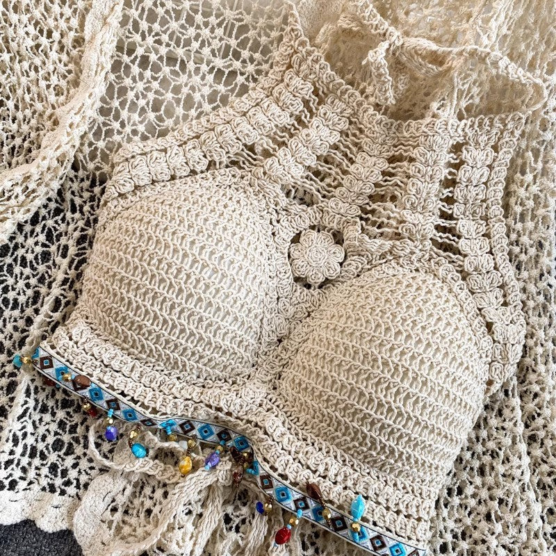 Ensemble décontracté avec short au crochet