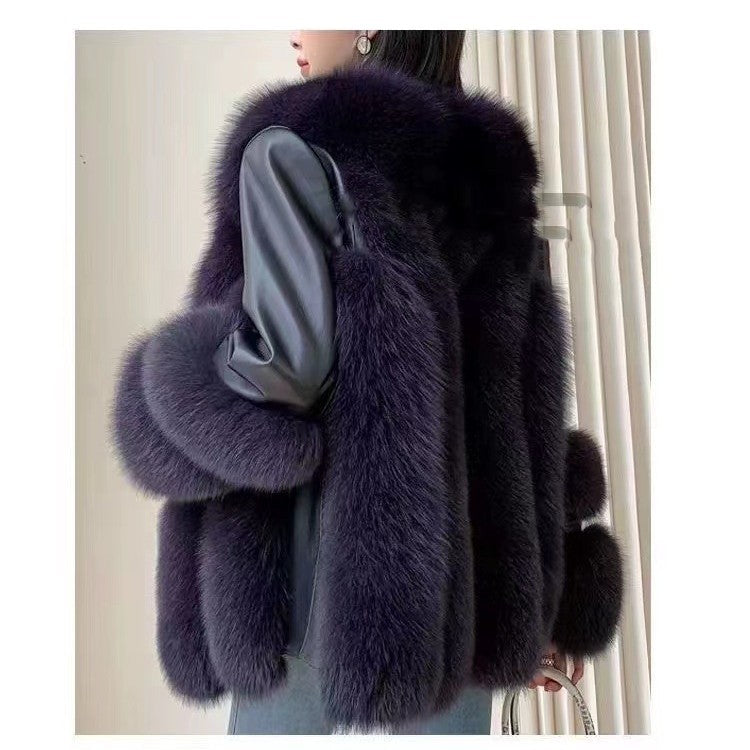 Manteau une pièce pour femme en automne et en hiver