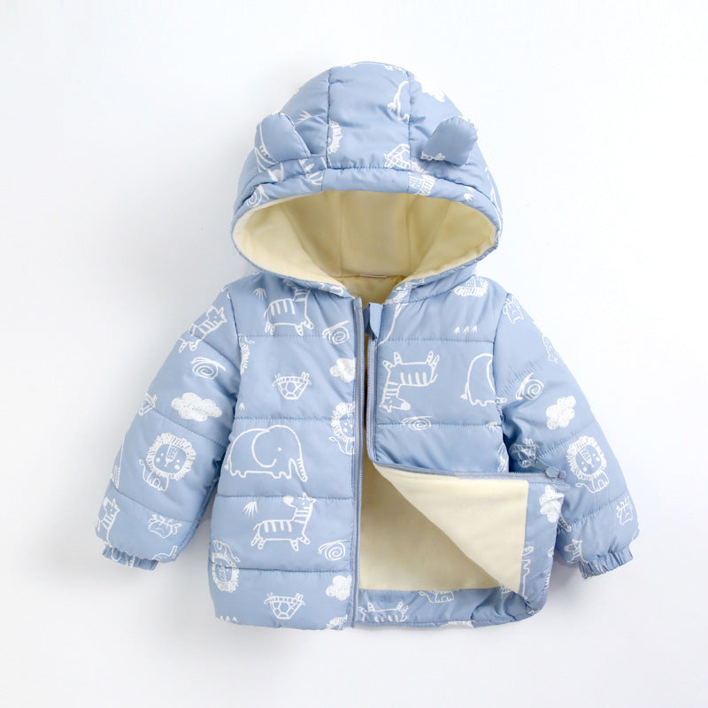 Chaqueta acolchada de plumas Ropa para bebés y niños
