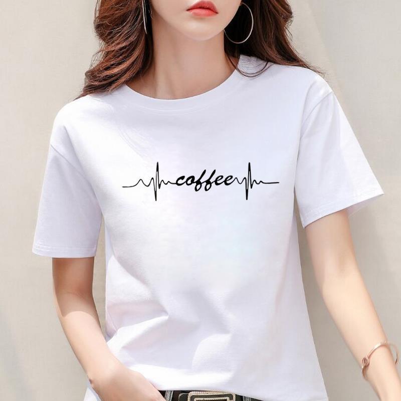 Women's Leopard Print Heart Printing New Short Sleeve