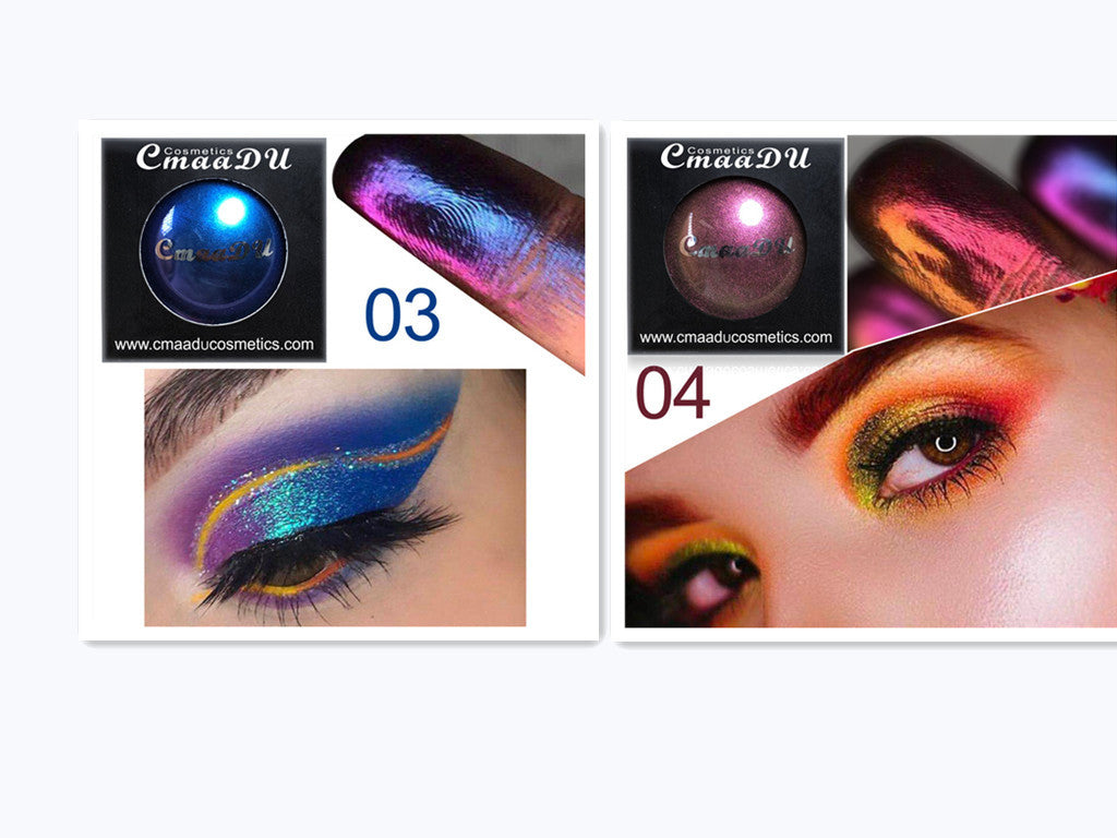 Sombra de ojos con cambio de luz camaleón