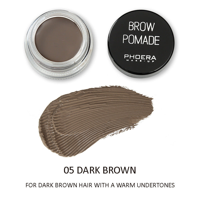 Crème pour les sourcils Phoera Fashion And Nature, 6 couleurs