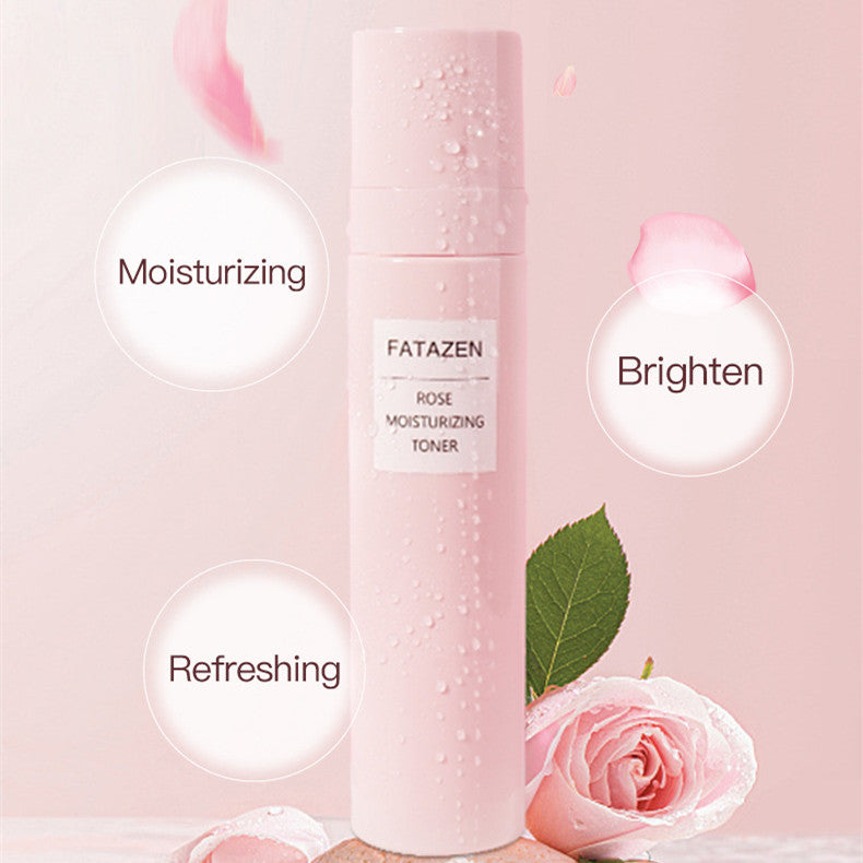 Lotion hydratante à l'eau de rose naturelle et biologique