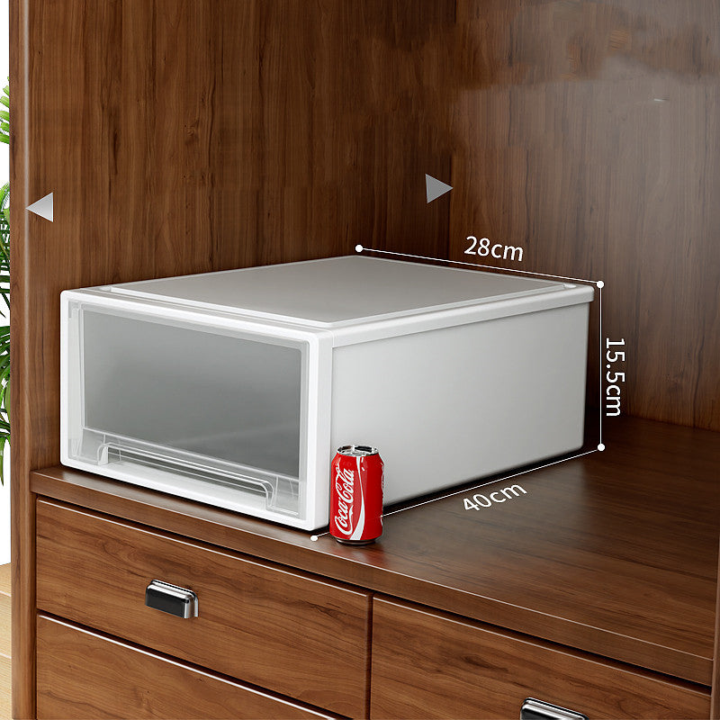 Caja de almacenamiento con cajones Caja de almacenamiento para ropa