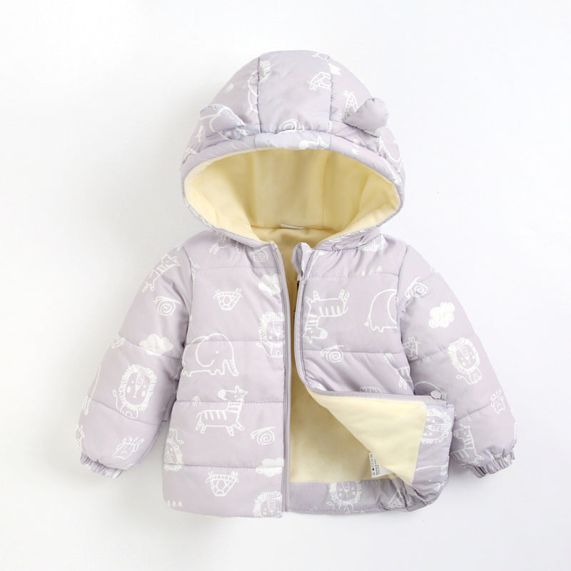 Chaqueta acolchada de plumas Ropa para bebés y niños
