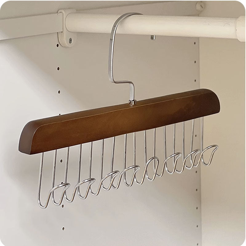 Fantástico perchero para ropa interior de verano con múltiples ganchos para guardar chalecos