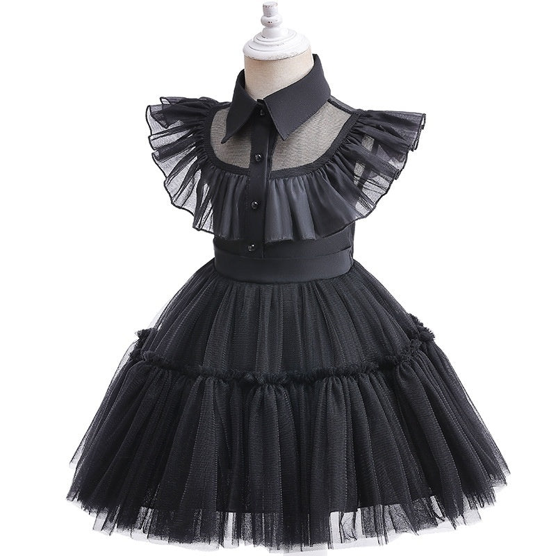 Girls' Mesh Hollow Pettiskirt Merlina Adams