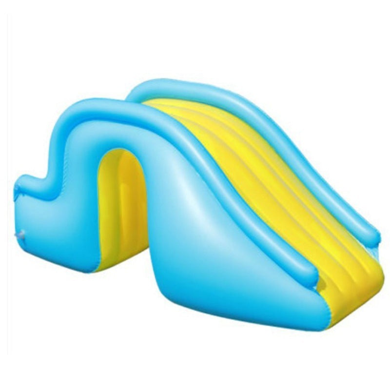 Piscina de bolas al aire libre, tobogán inflable para niños para el hogar