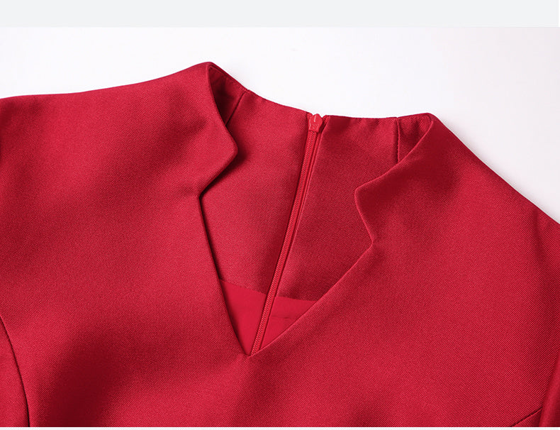 Vestido De Cóctel Elegante Para Mujer Moda