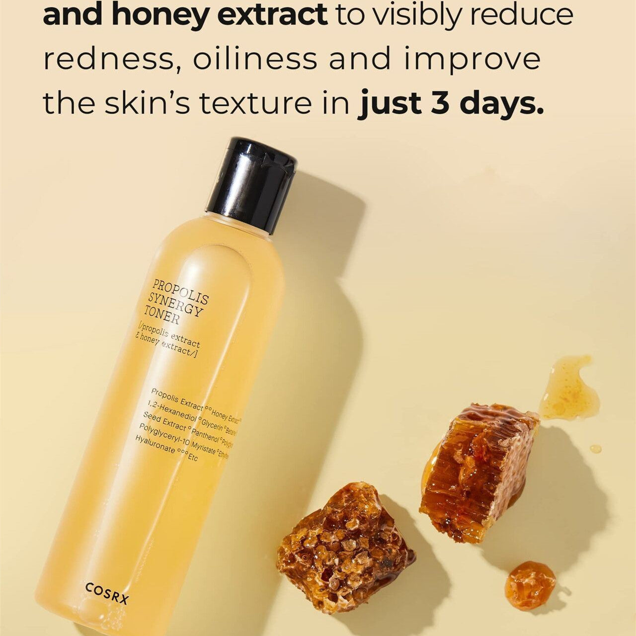 Lotion hydratante à la propolis et au maquillage humide COSRX