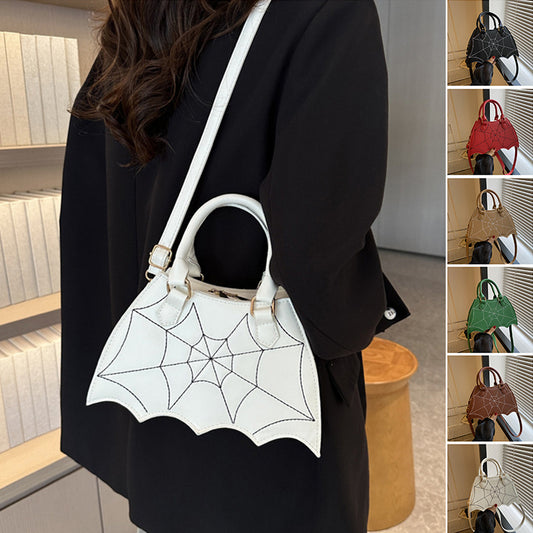 Sacs à bandoulière en toile d'araignée pour Halloween, sac à main tendance avec poignée pour femme