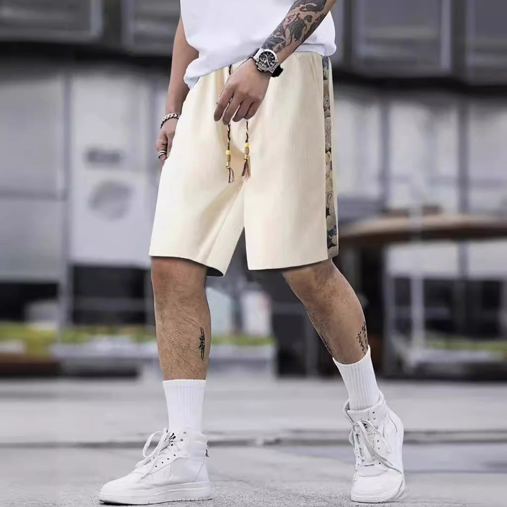 Pantalones cortos casuales transpirables de moda para hombres