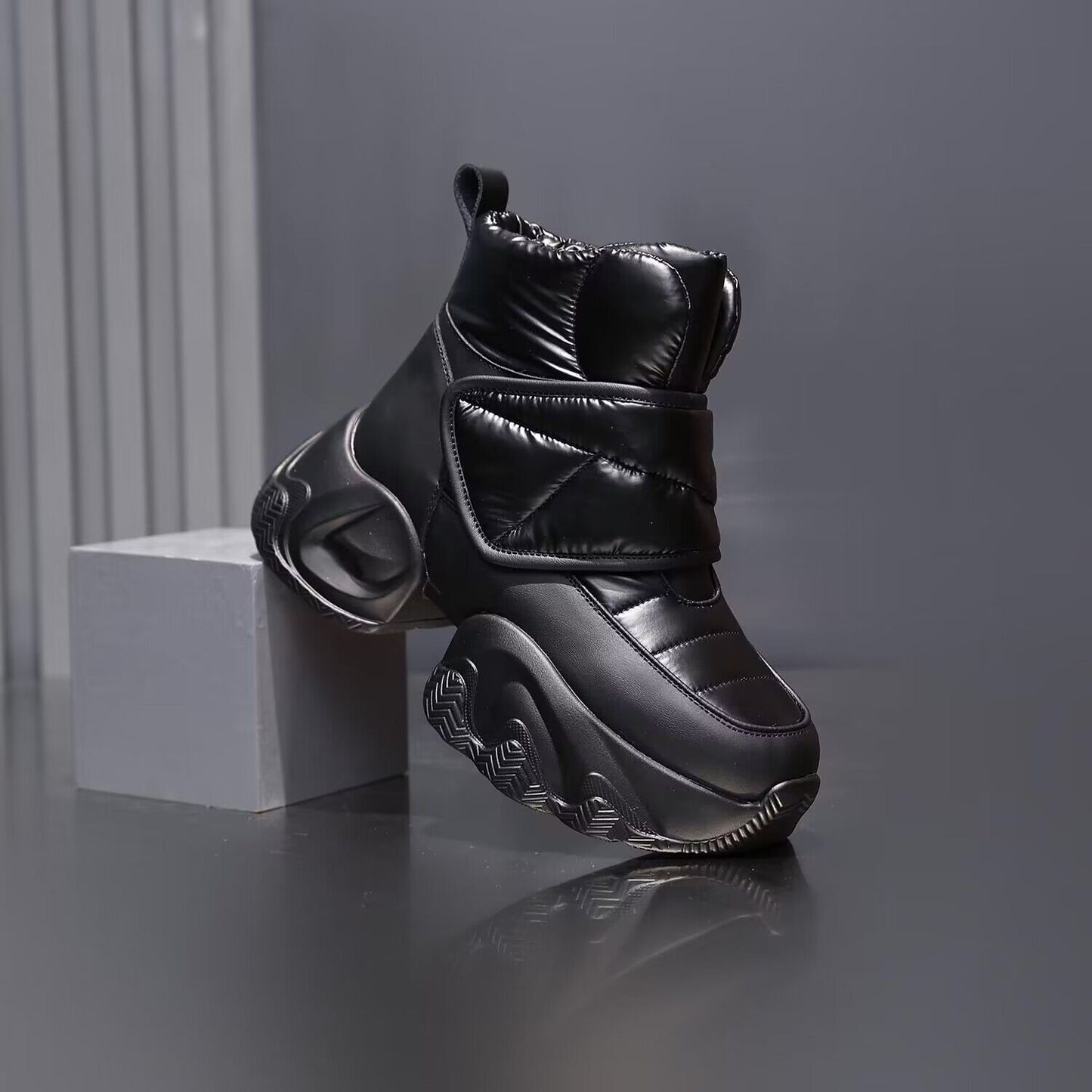 Nuevas botas cortas de plataforma de moda Botas de nieve de moda