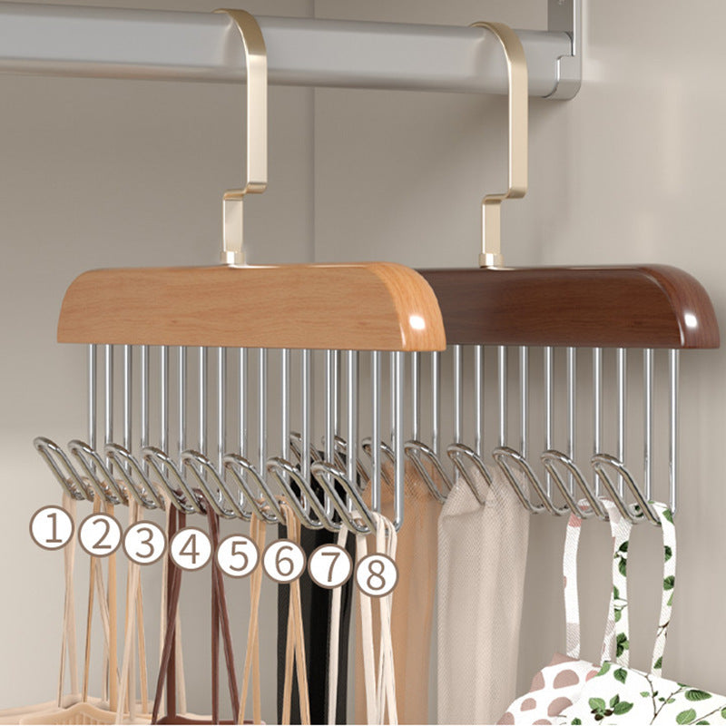 Fantástico perchero para ropa interior de verano con múltiples ganchos para guardar chalecos