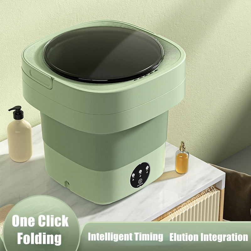 Mini lavadora plegable, lavadora portátil, gran capacidad, 3 modelos, con centrifugado y aparatos de secado