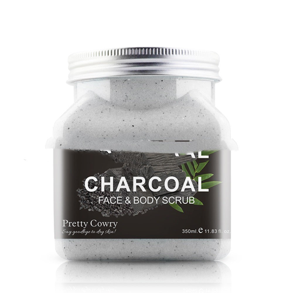 Crema exfoliante corporal con sal de baño con fragancia de frutas