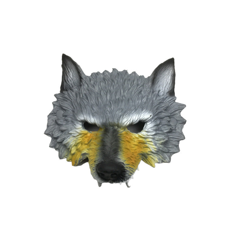 Masque de loup en mousse PU pour Halloween
