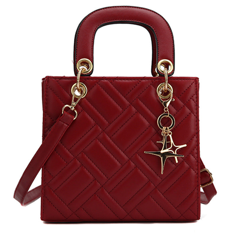 Women's Bags New Women's Shoulder Bag Pendant All-matching Diamond Small Bag Women's