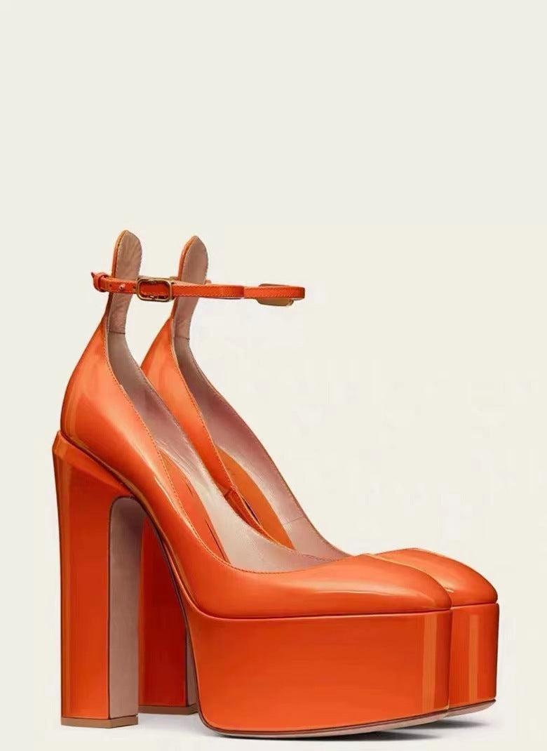 Chaussures à bout peu profond pour femmes Hentian Tall