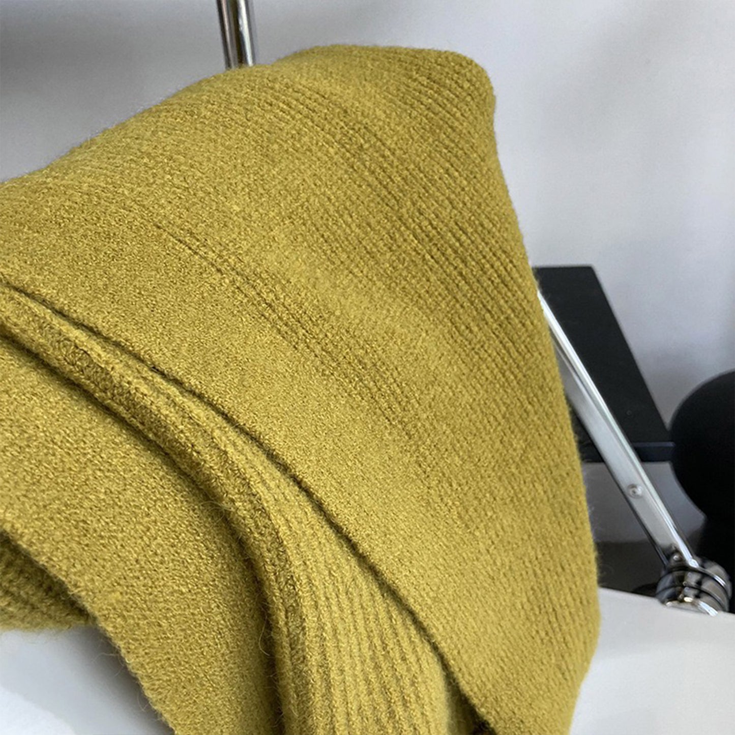 Cardigan en tricot rétro français, col en V, pull ample pour femme, vêtement de printemps fait main, vêtements pour femmes
