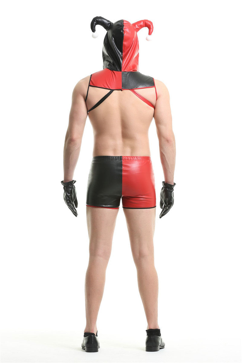 Costume de magicien de la bête de spectacle Swallowtail pour hommes adultes d'Halloween