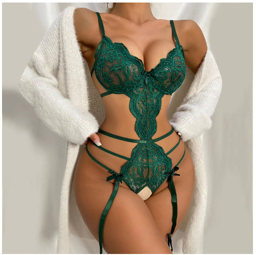 Lingerie Séduction Dentelle Transparente Fille