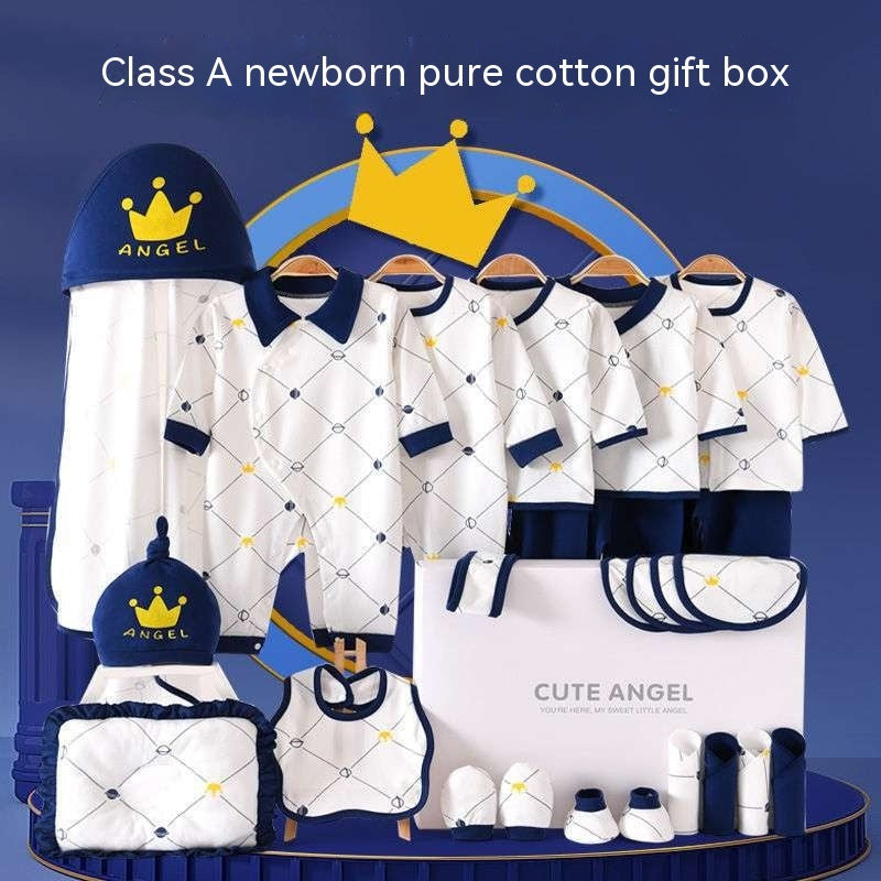 Coffret cadeau pour nouveau-né en pur coton pour bébé