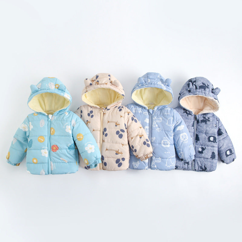 Chaqueta acolchada de plumas Ropa para bebés y niños