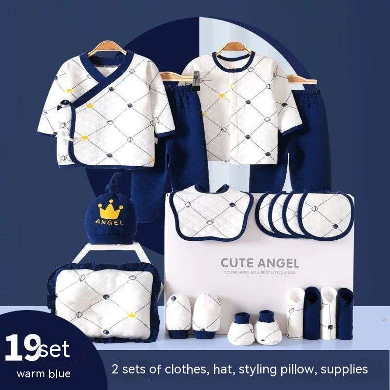 Coffret cadeau pour nouveau-né en pur coton pour bébé