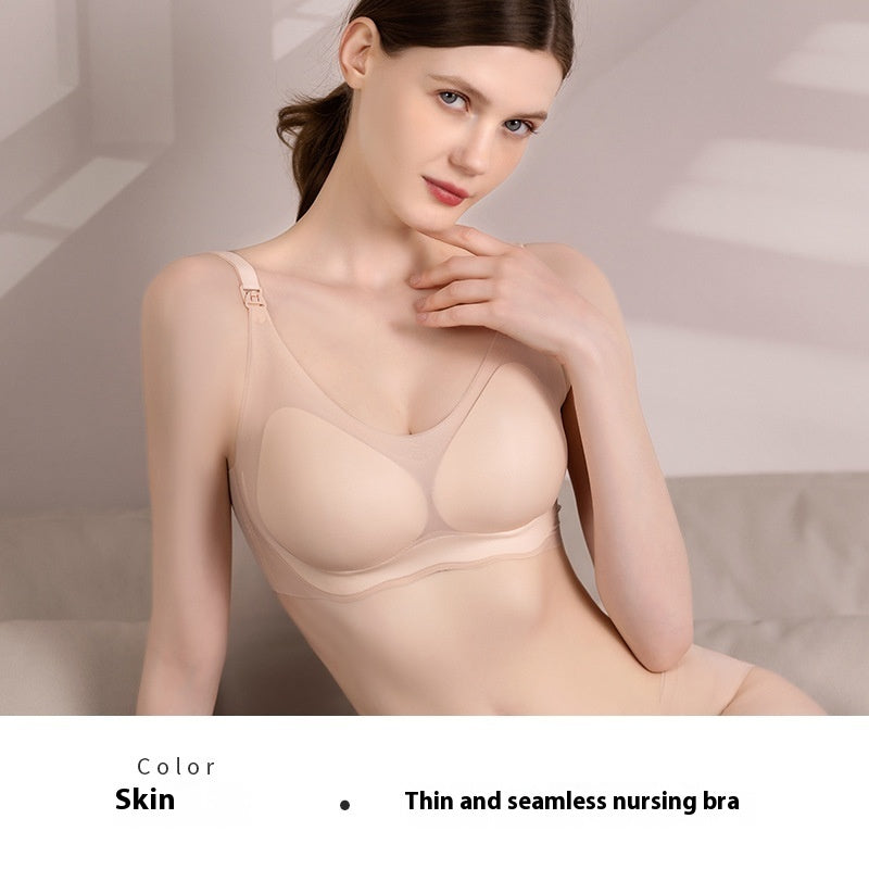 Soutien-gorge d'allaitement fin sans armatures pour femme
