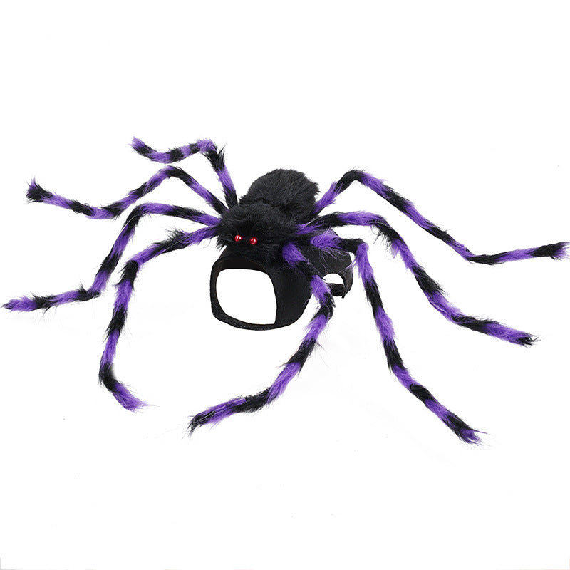 Vêtements d'Halloween pour animaux de compagnie, costume de grande araignée pour animaux de compagnie