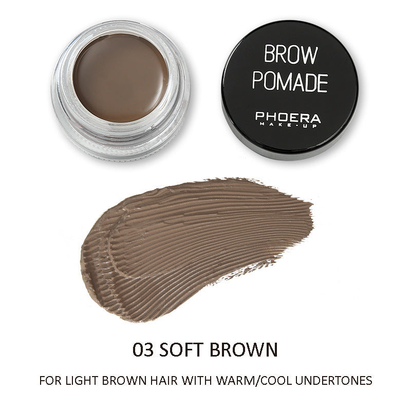 Crème pour les sourcils Phoera Fashion And Nature, 6 couleurs