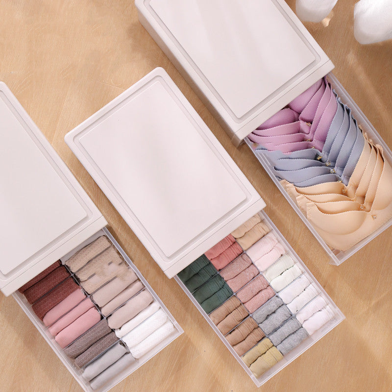 Caja de almacenamiento con cajones Caja de almacenamiento para ropa