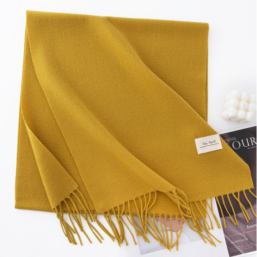 Artificial Cashmere Scarf Female Warm Shawl