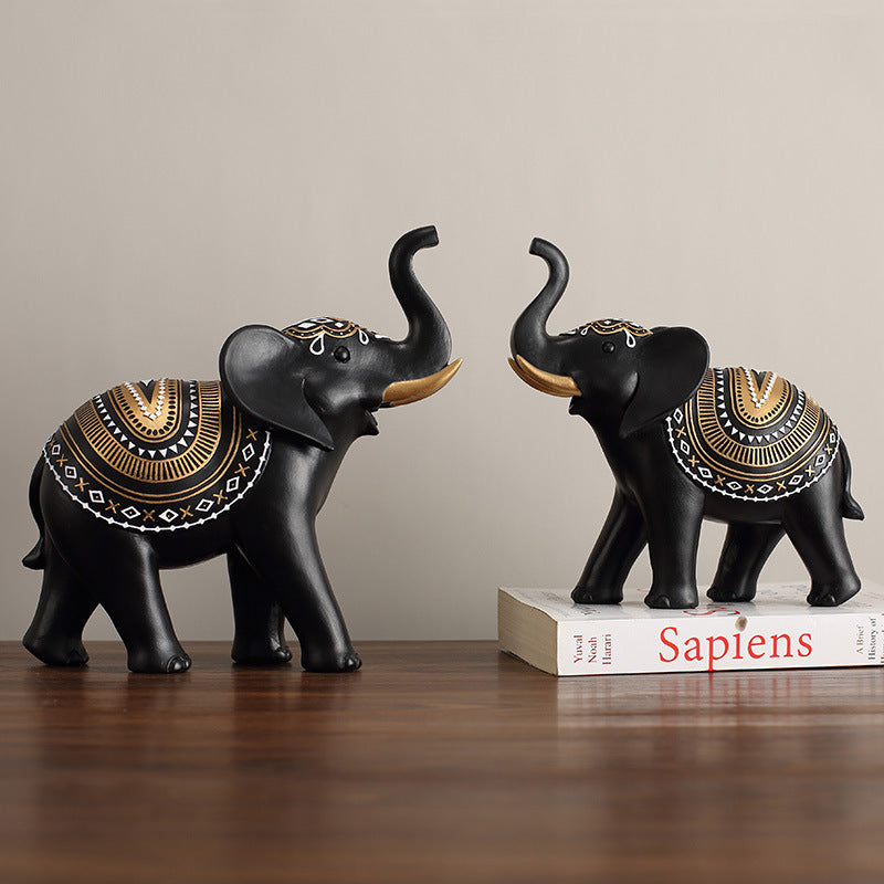 Furniture Elephant Resin Craft Ornament Decoration