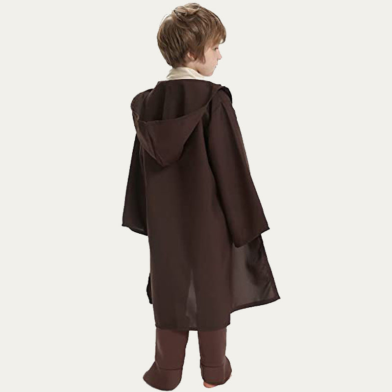 Disfraces de Halloween Jedi Star Wars para niños Ropa de juego de cosplay absoluta