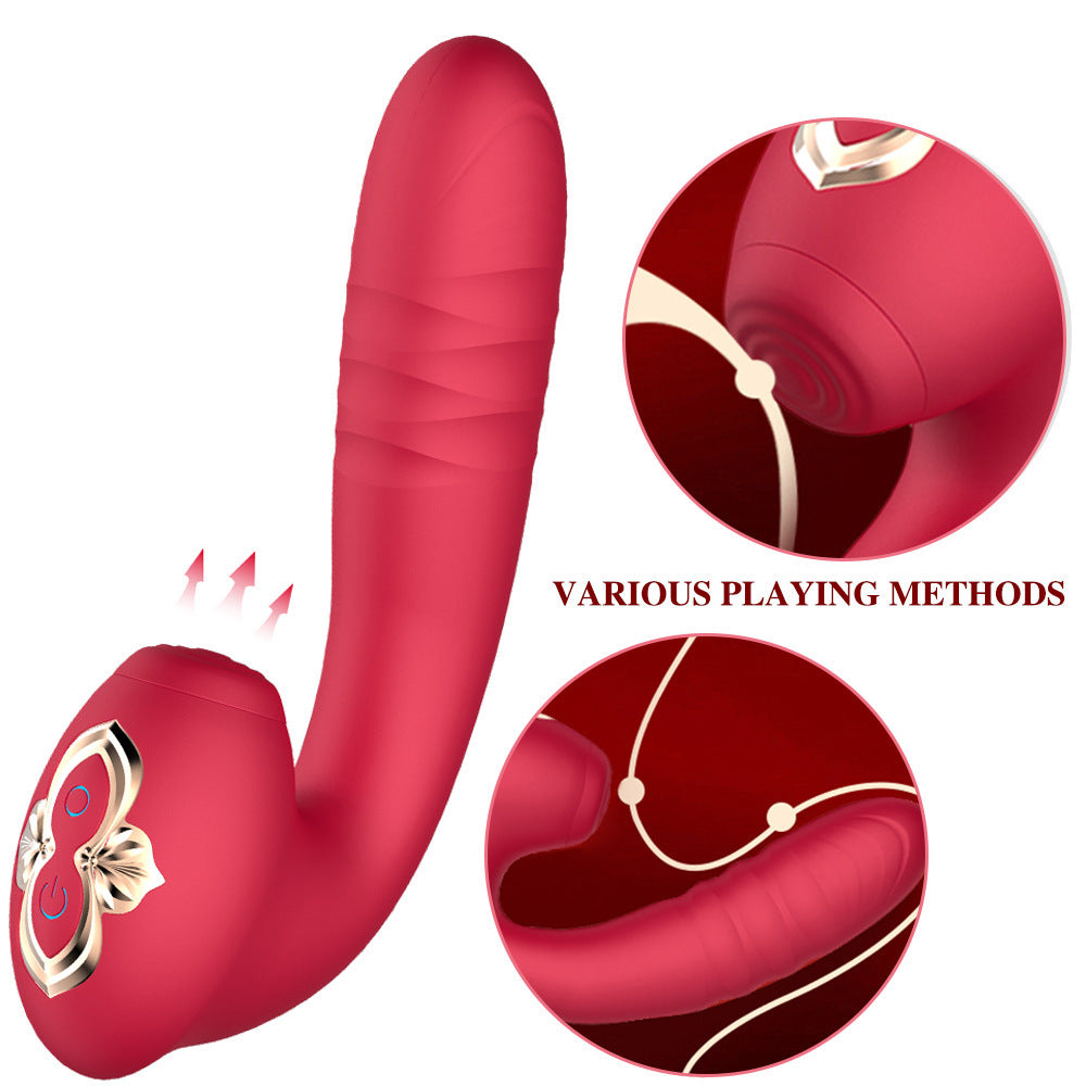 Vibrating Telescopic Massage Toy