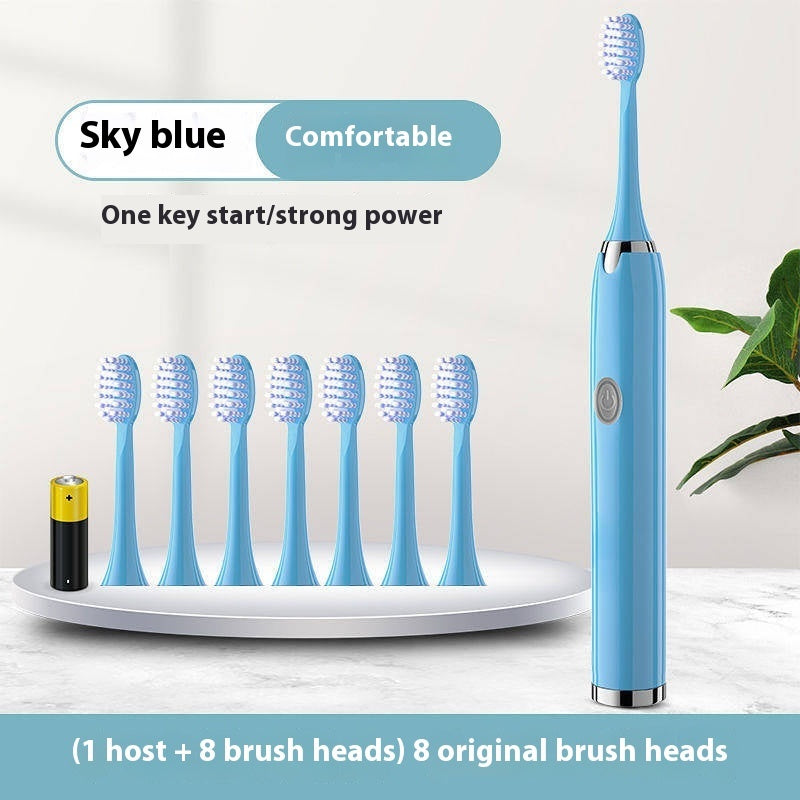 Household Rechargeable Soft Bristle Waterproof Electric Toothbrush