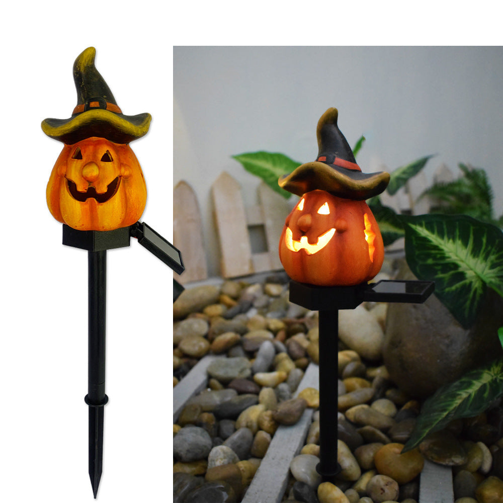 Solar Halloween Outdoor Creative Atmosphere Pumpkin Lamp