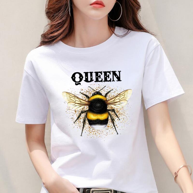 Women's Leopard Print Heart Printing New Short Sleeve