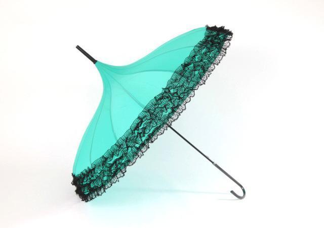 Princess Vintage Straight Handle Parasol