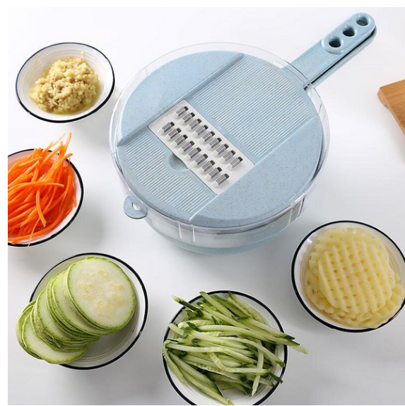 8 In 1 Mandoline Slicer Vegetable With Strainer