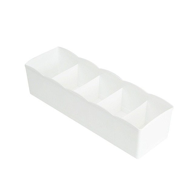 Stackable Drawer Storage Box Divided Grid Plastic Storage Box