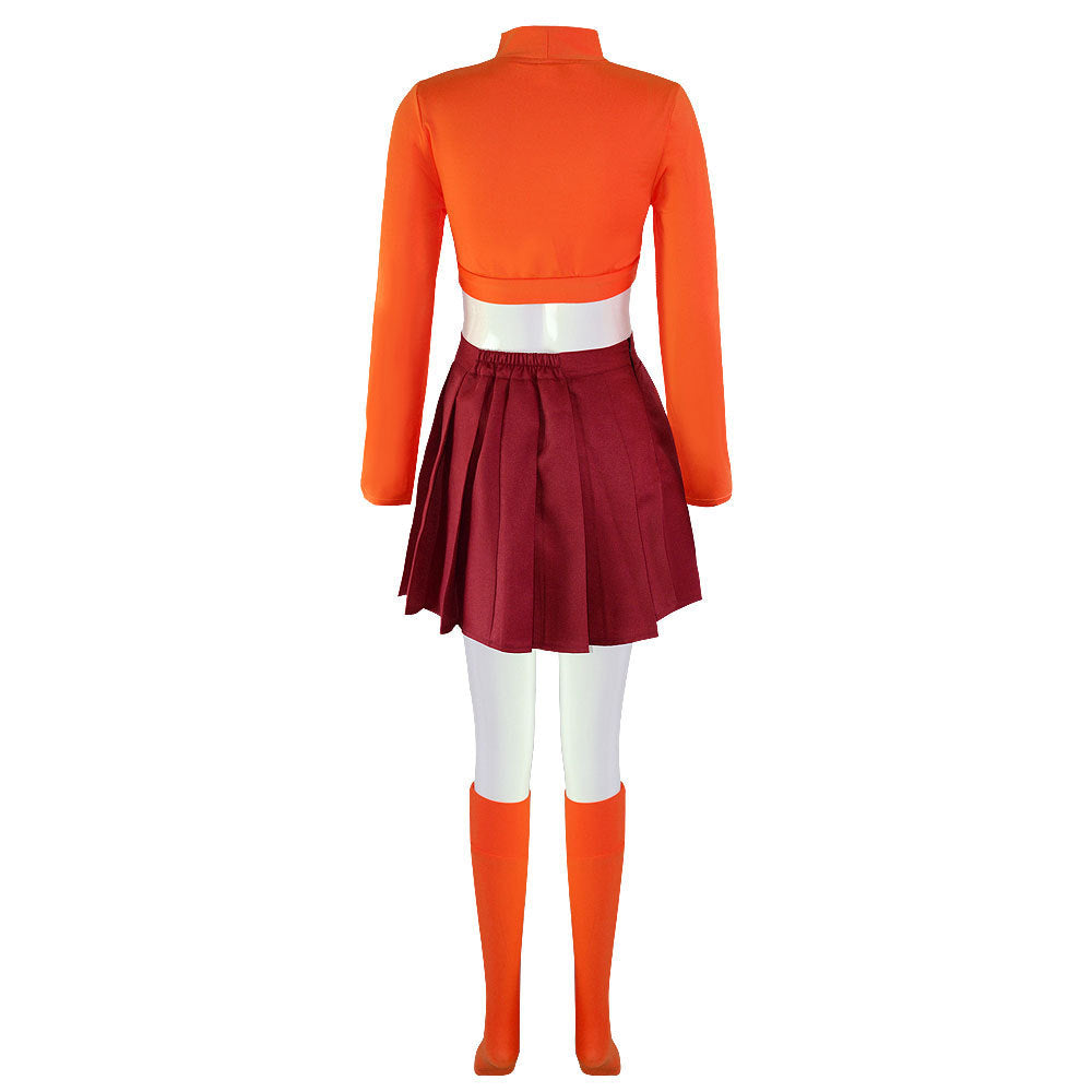 Disfraz de personaje de Halloween Traje Velma Marie Dinkley - Scooby-Doo