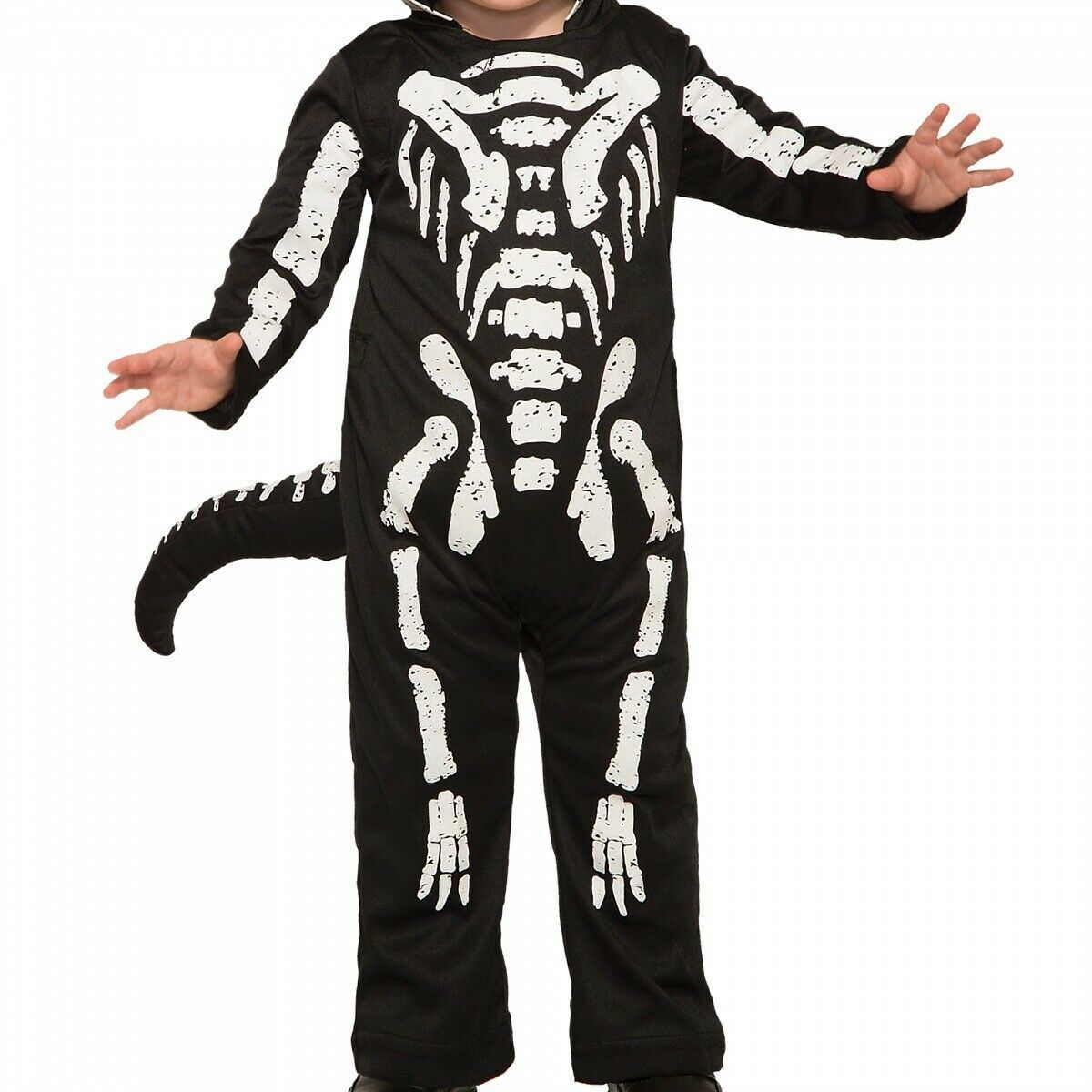 Halloween Skeleton Scary Cosplay Children Costume  Clothes