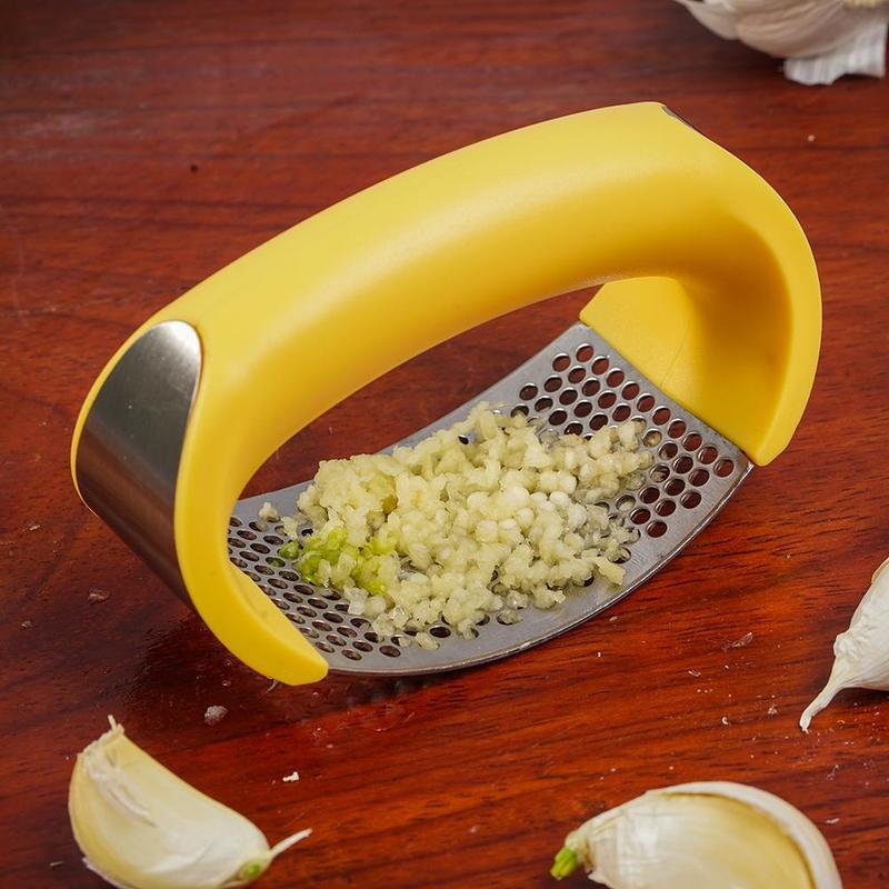 Stainless Steel Garlic Masher Garlic Press Tools Kitchen Gadgets