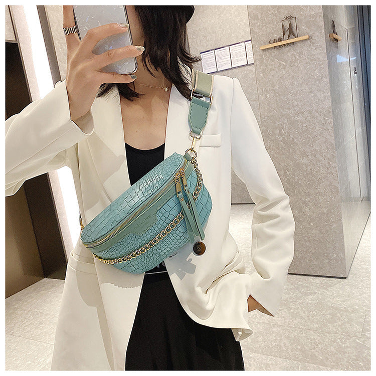 Crossbody Bag Style One-Shoulder Personalized Cylinder Bag